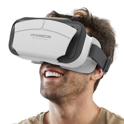 Phone VR Headset 3D Virtual Reality Glasses Goggles for Adults Watching Movies 