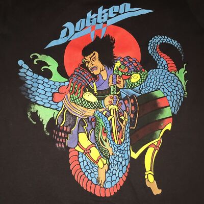 New Dokken Band Short Sleeve Black Men T-Shirt