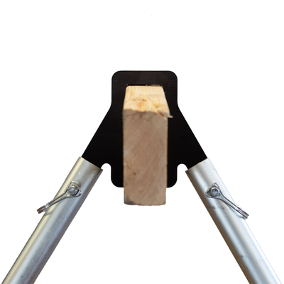 2X4 Hybrid DIY Target Stand Bracket Kit for Steel Targets