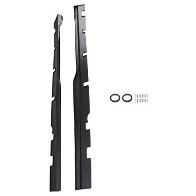 Lower Side Skirt Body Extension Panel for Dodge Charger 15-23 Gloss Black 2PC