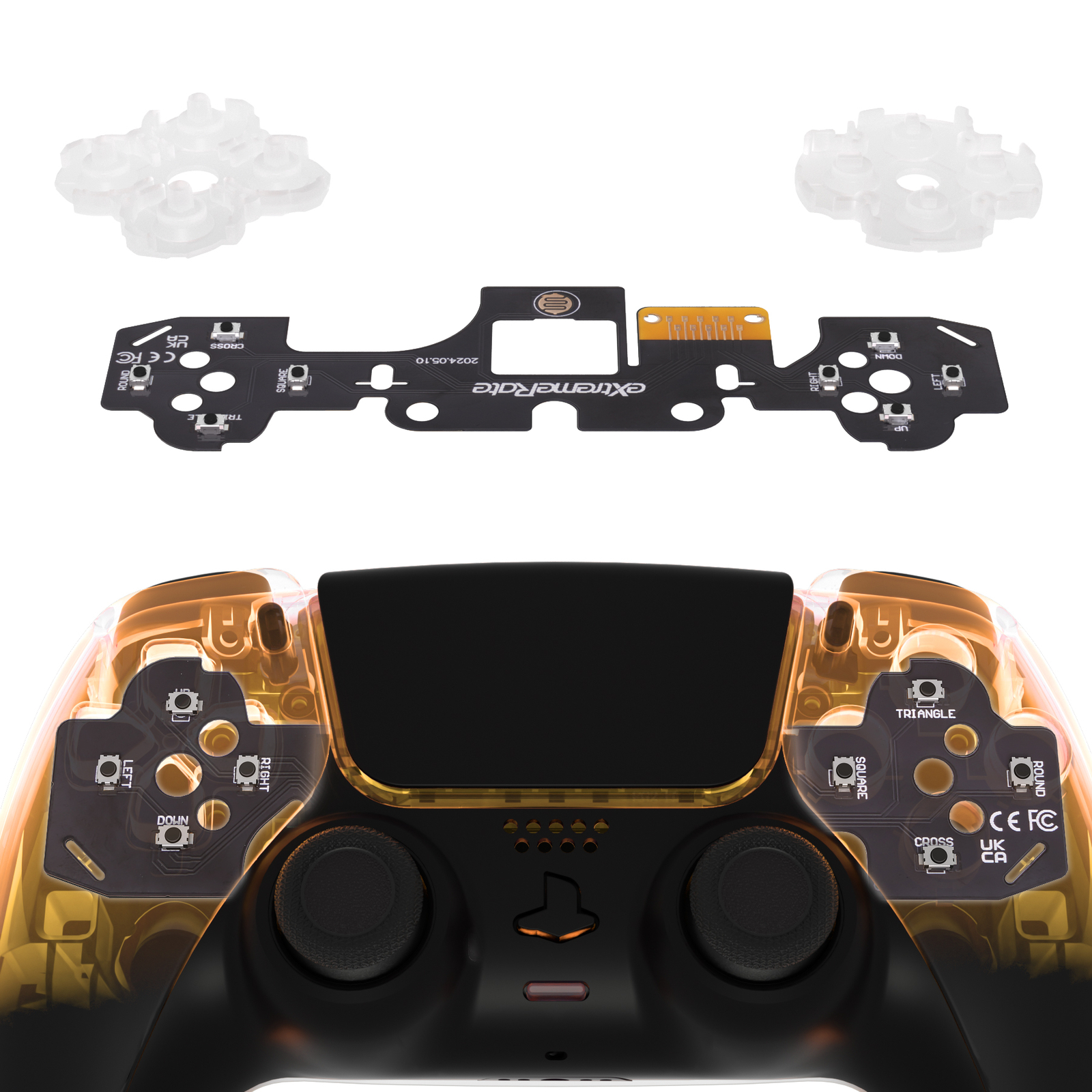 eXtremeRate Face Clicky Kit V2 Mouse Click Kit for PS5 Controller