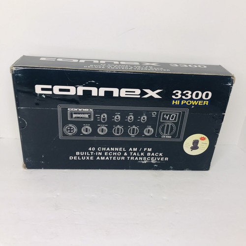 Connex 3300HP High Power 40 Channel CB 10 Meter Mobile Radio Echo