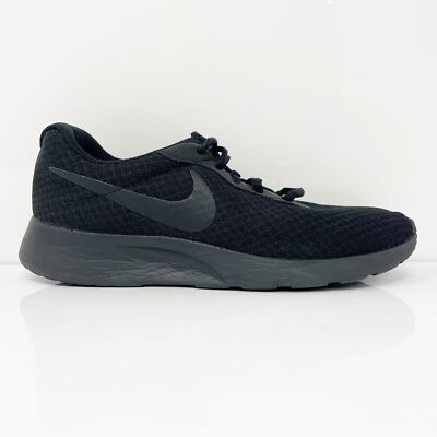 

Nike Womens Tanjun 812655-002 Черные кроссовки для бега, размер 8, Черный, Tanjun