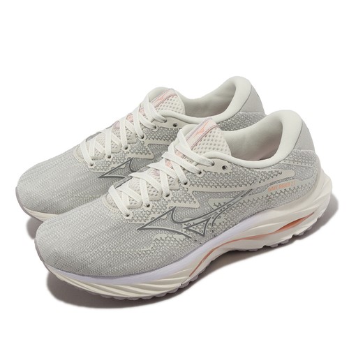 

Женские шоссейные кроссовки Mizuno Wave Rider 27 Super Wide Grey White J1GD2306-28, Wave Rider 27 Super Wide