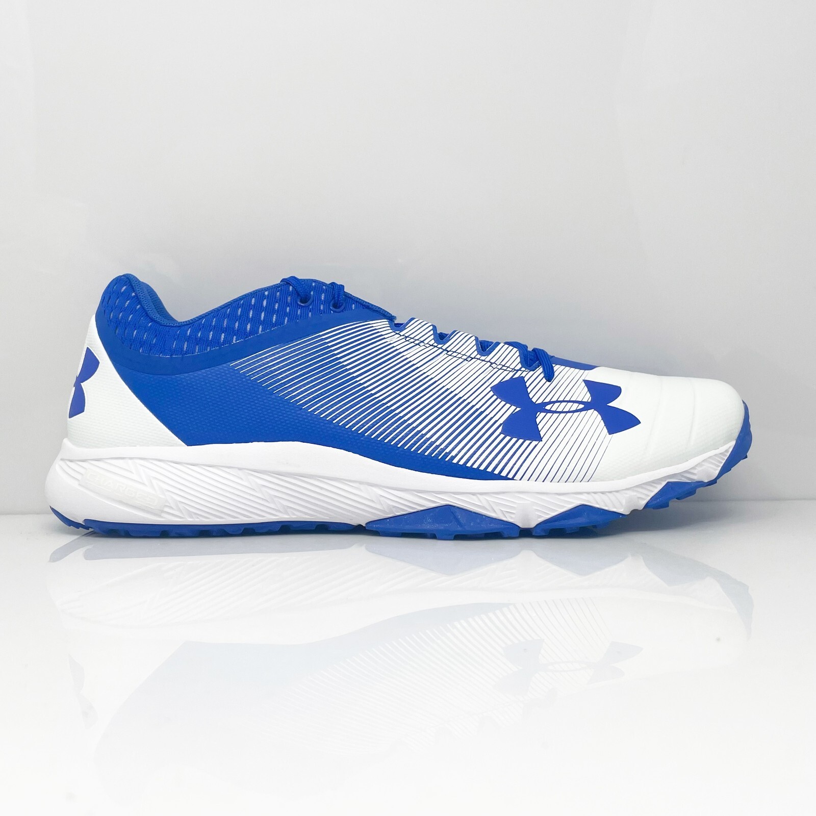 

Кроссовки Under Armour Mens Yard Low Trainer 3000356-401 Белые бейсбольные бутсы 13,5, Белый, Yard Low Trainer
