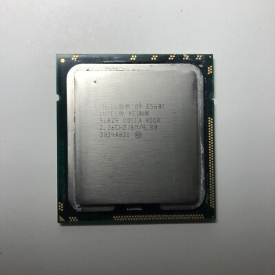 Intel Xeon E5607 Server CPU 2.26 GHz - 4 cores / 4 threads - LGA1366 Socket