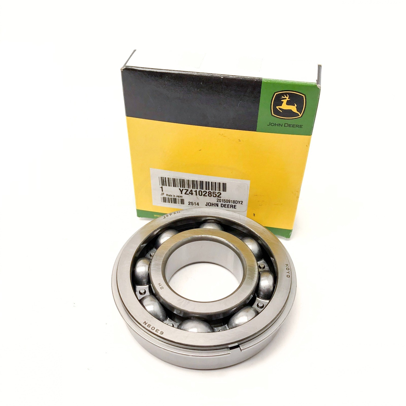 John Deere YZ4102852 Ball Bearing, Koyo 6309N, Includes Snap John Deere YZ4102852 Ball Bearing, Koyo 6309N, Includes Snap