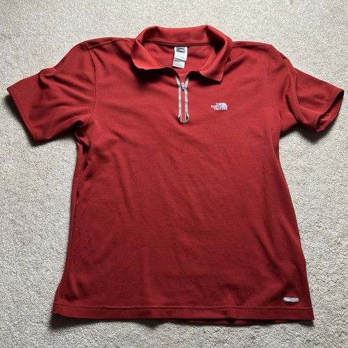 ☆関税込☆THE NORTH FACE★W'S DAY ALL-ROUND POLO ONEPIECE★ The North Face Polo Shirt Zip Mens Large Red Detached | eBay