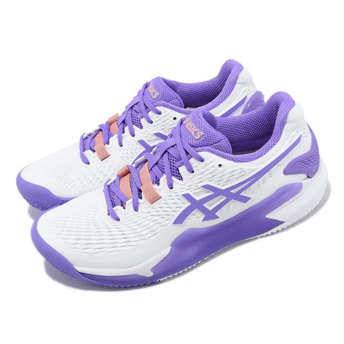 

Кроссовки для тенниса Asics GEL-Resolution 9 Clay White Women Australian Open 1042A224-101, Белый, Gel-resolution 9 Clay