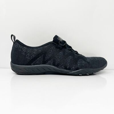 

Skechers Womens Breathe Easy Infi Knity 100301 Черные кроссовки Кроссовки Размер 9, Черный, Breathe Easy Infi Knity