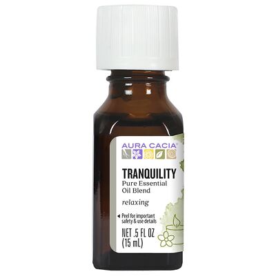 Смесь эфирных масел Aura Cacia Tranquility 0,5 ж. унц. (15 мл) масла