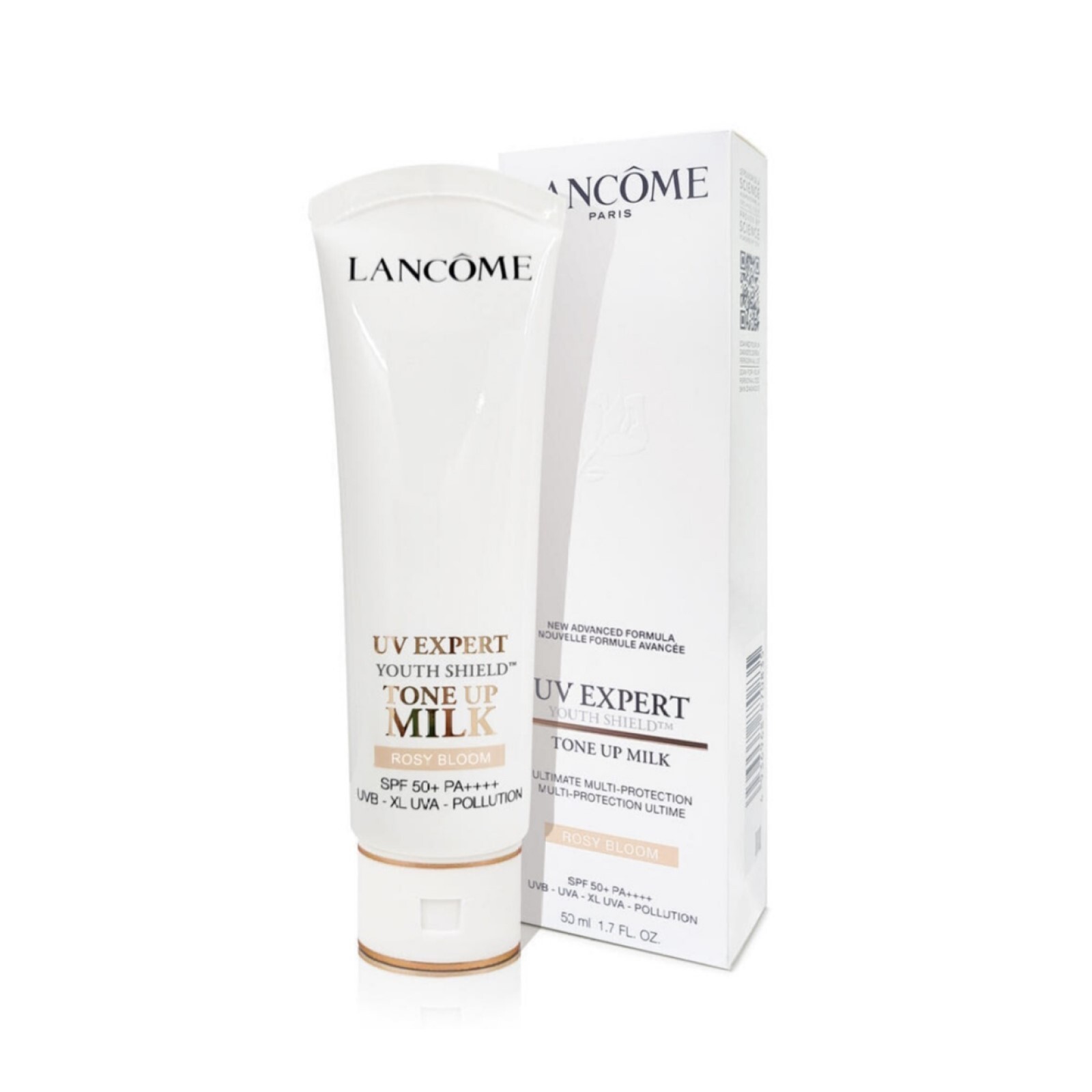 化粧下地 LANCOME UV EXPERT TONE UP MILK 50mL Lancome UV Expert Youth Shield Tone Up Milk 50ml Rosy Bloom