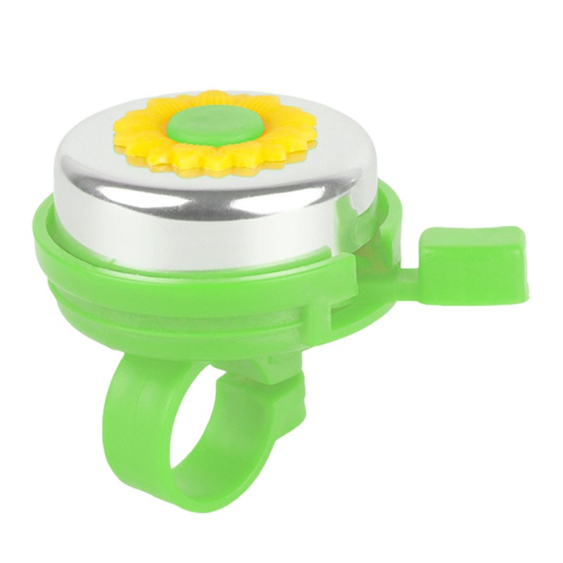 Kids Cycling Bicycle Bike Ring Bell Sunflower Boys Girls Bike Handlebar Bell