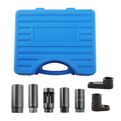 7PCS Oxygen Sensor O2 Removal Oil Pressure Sending Unit Pull Tool Kit 1/2