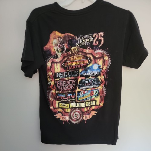 Universal Studios Halloween Tシャツ Universal Studios Halloween Horror Nights Pumpkin Chainsaw