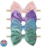 Lanmerry Bows for Baby Girls Headbands Infant Newborn Headbands for Girls 4.5