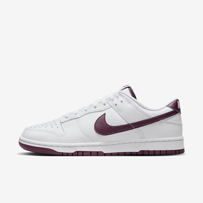 Nike Dunk Low White Night Maroon DV0831-102 [Men SZ]