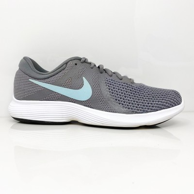 Nike Womens Revolution 4 908999-004 Серые кроссовки для бега, размер 10, Серый, Revolution 4