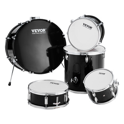 VEVOR Adult Drum Set 5-Piece 22 in Complete Full Size Drum Kit with Throne Stand