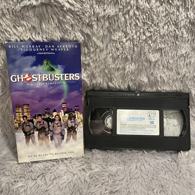 Ghostbusters (VHS, 1999) Digitally Remastered 15th Anniversary Edition