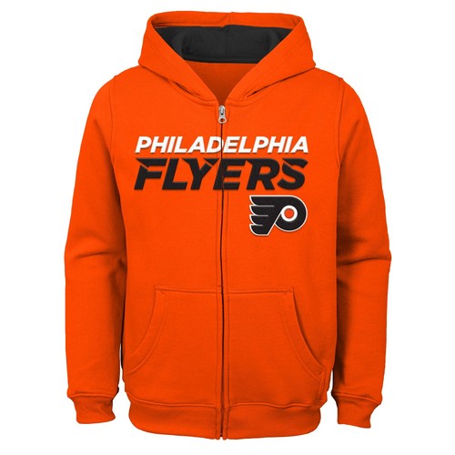 Outerstuff Philadelphia Flyers NHL Kids (4–7) Толстовка с молнией во всю длину, оранжевая