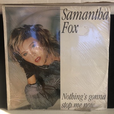 Samantha Fox Nothing's Gonna Stop Me Now 12'' UK SEALED  Vinyl 1987 FOXY T5 Jive