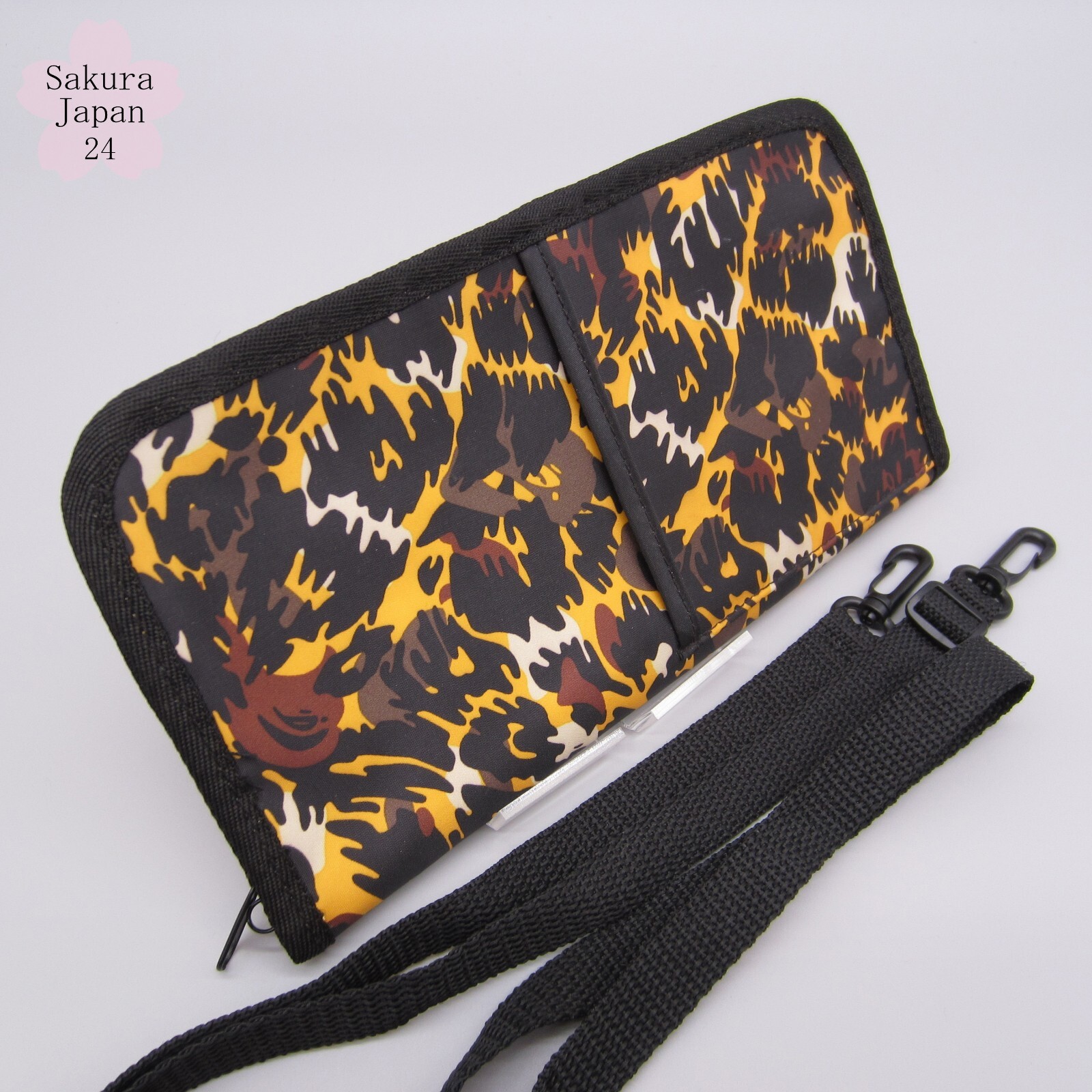 【A・BATHING APE】leopard camo bag 90s 初期 BAPE A Bathing Ape Leopard Camo Passport Multi Pouch 2010