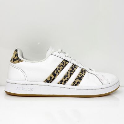 

Adidas Womens Grand Court FY8949 Белые повседневные кроссовки, размер 7, Белый, Grand Court