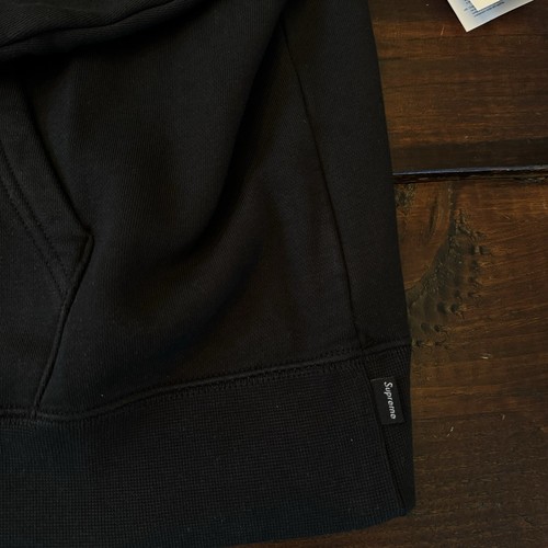 Pre-owned Supreme X Jordan Hoodie Sweatshirt Black Fw24 Size Small Hf0836-010