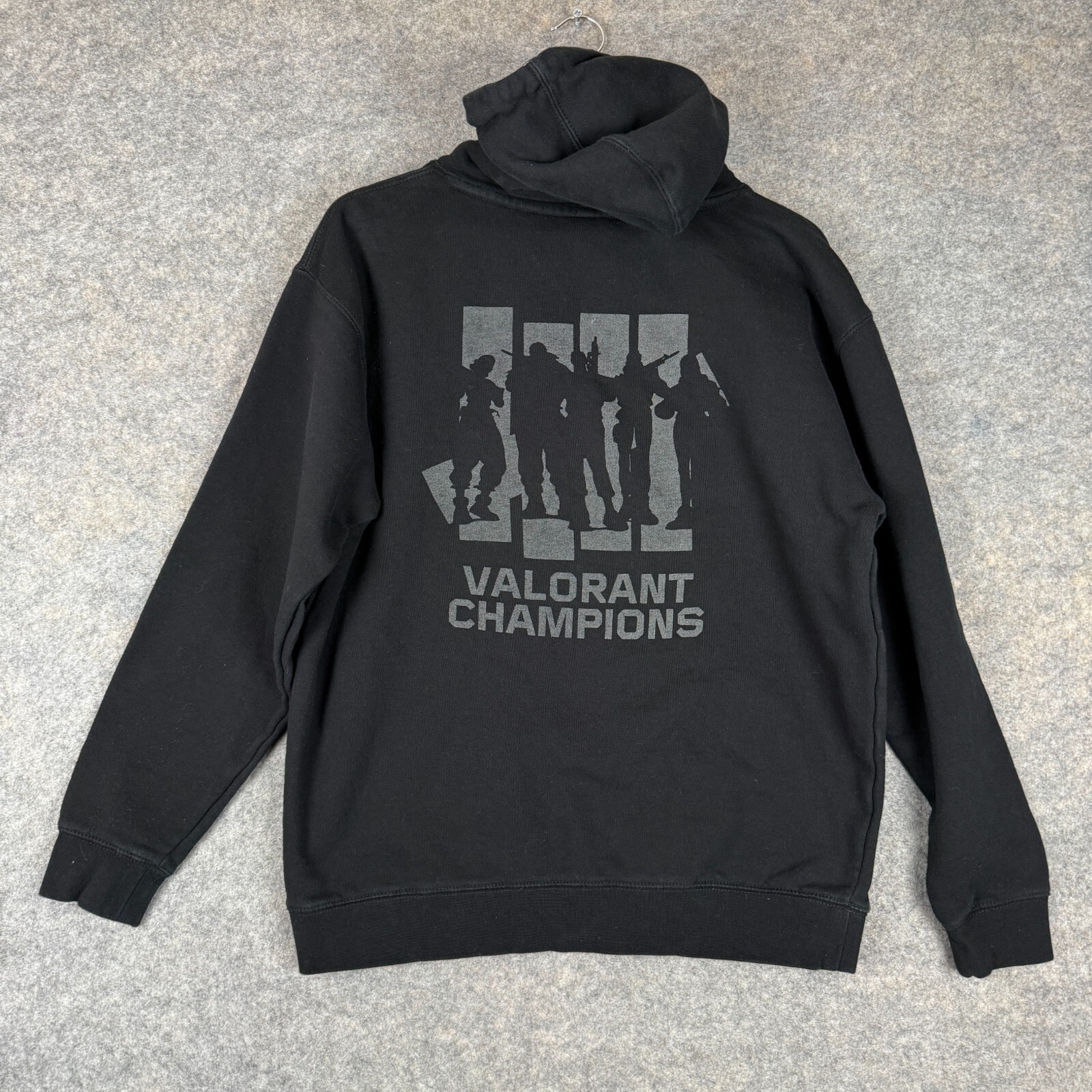 VR × VALORANT CHAMPIONS HOODIE / BLK VR × VALORANT CHAMPIONS