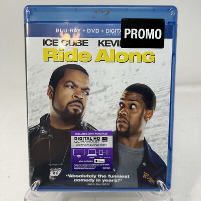 Ride Along Blu-ray + DVD+ Digital HD Ultraviolet Ice Cube NEW PG13