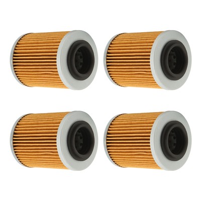 4pcs Oil Filter 420256188 KN152 HF152 Oil Filter For CAN AM 330 400 450 500 2003