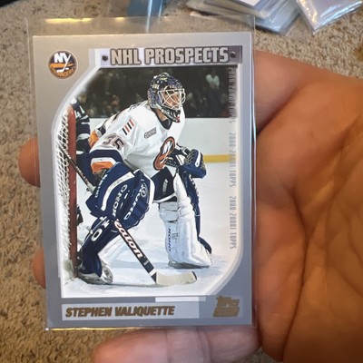 2000-01 Topps Hockey NHL Prospects Stephen Valiquette #321 RC New York Islanders