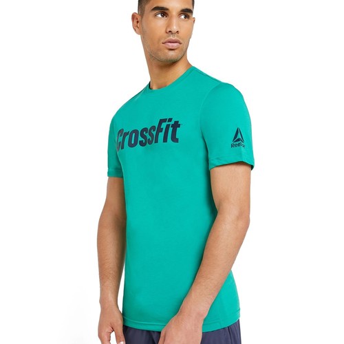 

[DY8438] Мужская футболка Reebok CrossFit Forging Elite Fitness, Зеленый