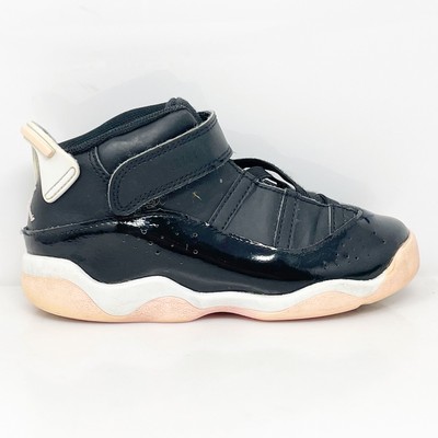 

Nike Boys Air Jordan 6 Rings 942780-002 Черные баскетбольные кроссовки Кроссовки Размер 10C, Черный, Air Jordan 6 Rings