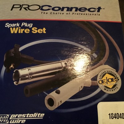Spark Plug Wire Set ProConnect Prestolite 184040