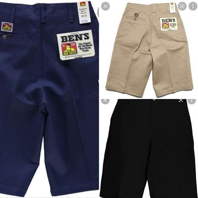 Original BEN Davis Shorts Black- Blue- Khaki All Sizes