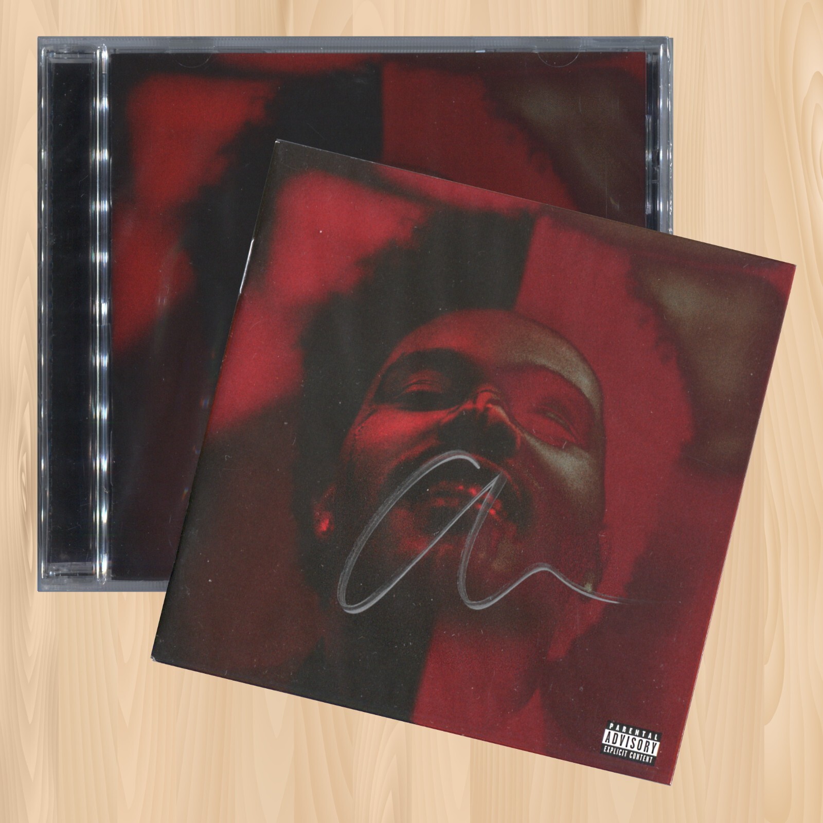 AUTOGRAPHED---- THE WEEKND After Hours DELUXE EDITION CD