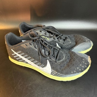 Nike Zoom Victory XC 5 AJ0854-003 Black Volt Synthetic Racing Spikes Mens 7.5
