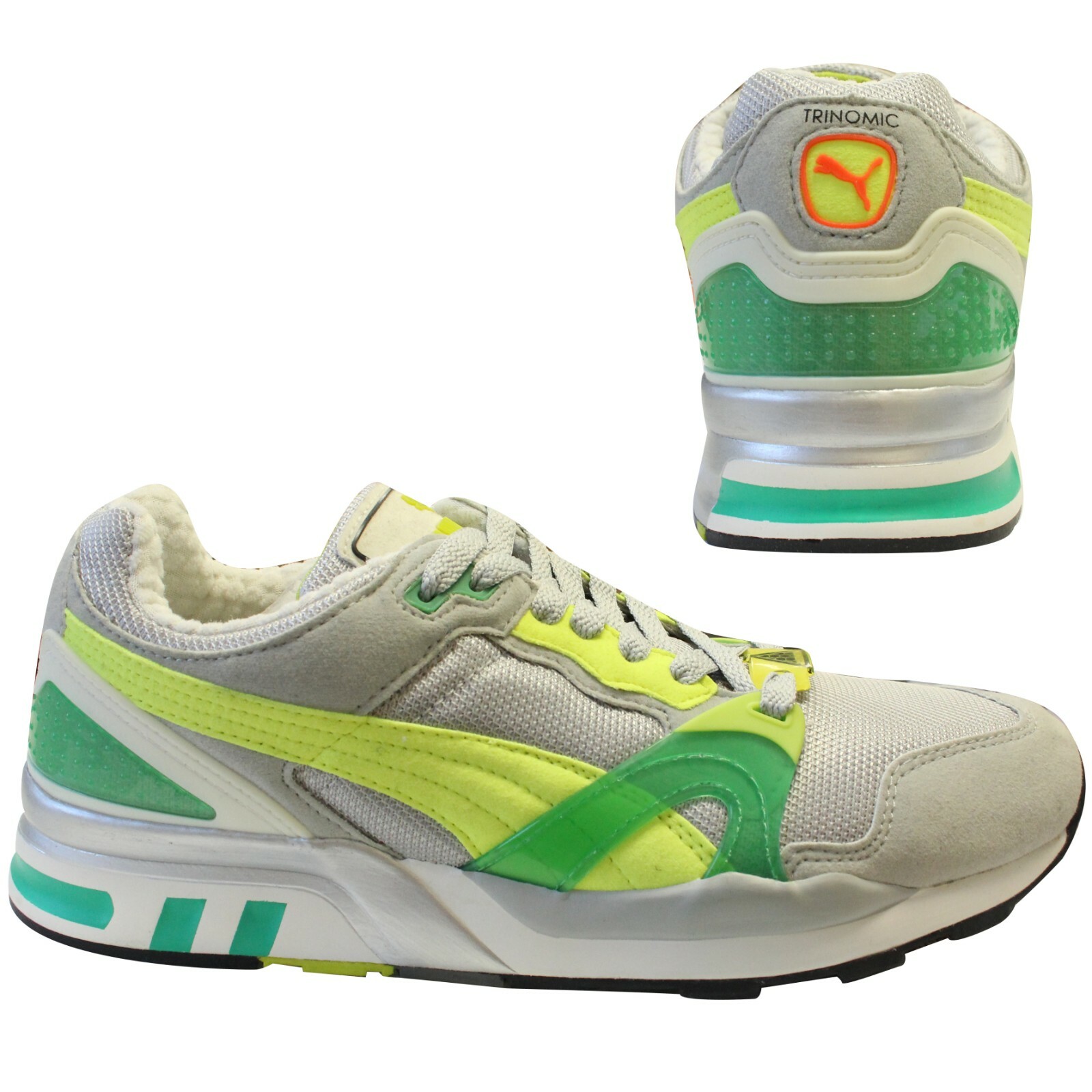 puma trinomic green