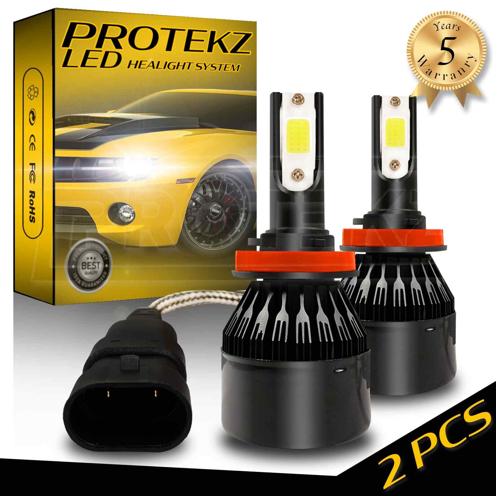 LED H8 H11 H16 58000k2set 同梱 Amazon.com: SEALIGHT H11/H8/H9 Bulbs 33000LM Super Bright