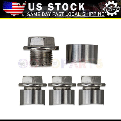 (4) O2 02 OXYGEN SENSOR WELD IN / ON BUNGS & PLUGS M18 X 1.5 THREADED FITTING