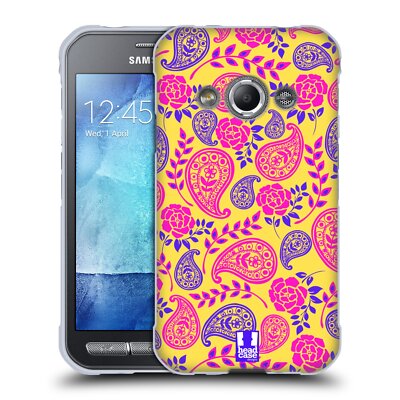HEAD CASE DESIGNS COLOURFUL PAISLEY SOFT GEL CASE FOR SAMSUNG PHONES 4