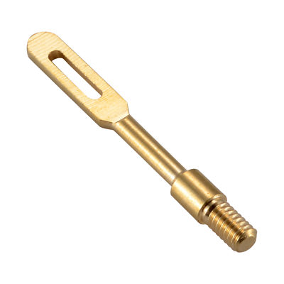 1 Pcs Multi-Caliber Solid Brass Bronze Slotted Tip Gun Jag for Rifle Handgun