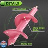 SYITCUN Auger Drill Bit for Planting - 4