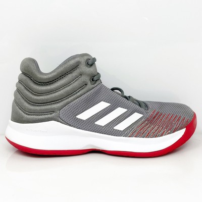 

Adidas Mens Pro Spark 2018 F35676 Серые баскетбольные кроссовки Размер 6, Серый, Pro Spark 2018