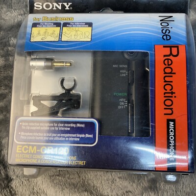SONY OMNI-DIRECTIONAL MONO BUSINESS MICROPHONE ECM-CR120