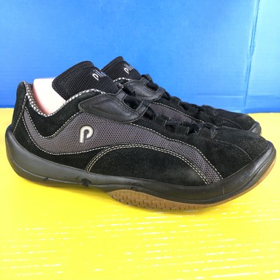 Piloti G16 Black Leather Athletic Men's 