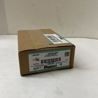 Panduit Mini-com Faceplates CFFPL4IW  Qty 10