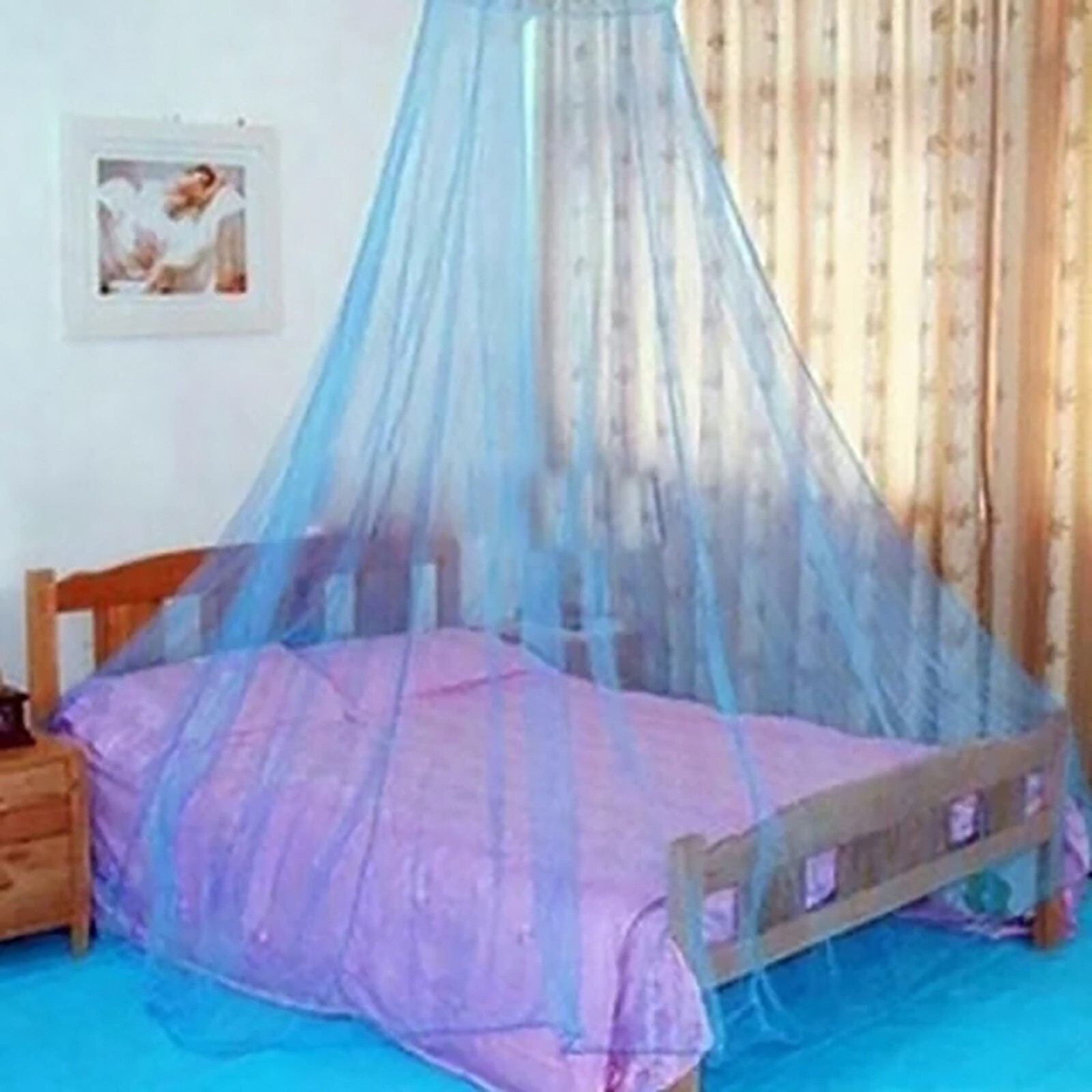 Canopy Net Bed Curtain OZ Stopping Insect Queen Dome Mosquito Double Light Large